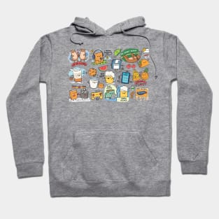 Funny Hand Drawn Doodles For KIDS Hoodie